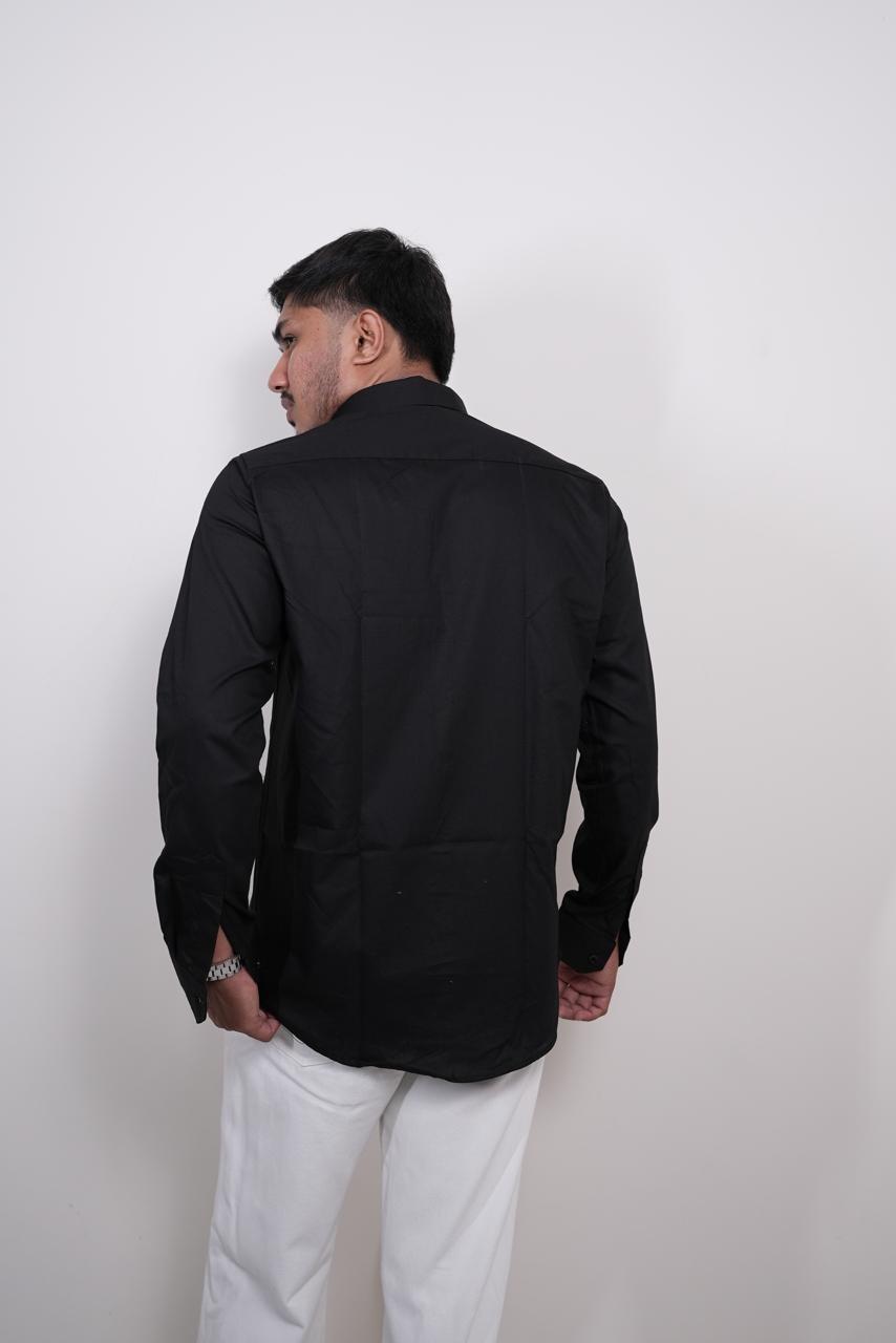 Black Regular Fit Shirt