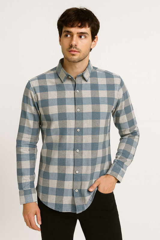 Blue Checks Shirt