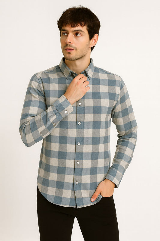 Blue Checks Shirt